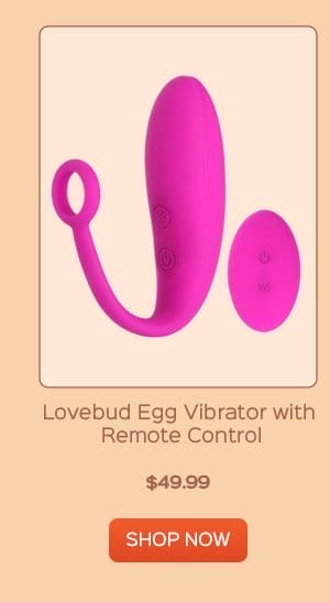 Lovebud Egg Vibrator with Remote Control