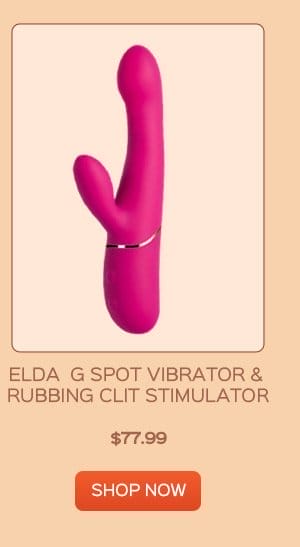 ELDA G Spot Vibrator & Rubbing Clit Stimulator