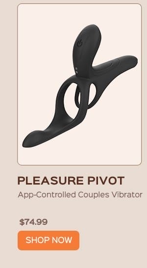 PLEASURE PIVOT App-Controlled Couples Vibrator