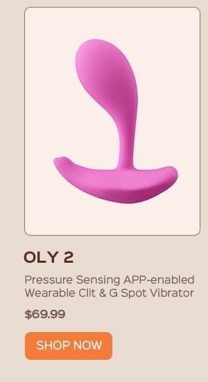 OLY 2 Pressure Sensing APP-enabled Wearable Clit & G Spot Vibrator