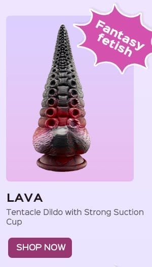 LAVA Tentacle Dildo with Strong Suction Cup