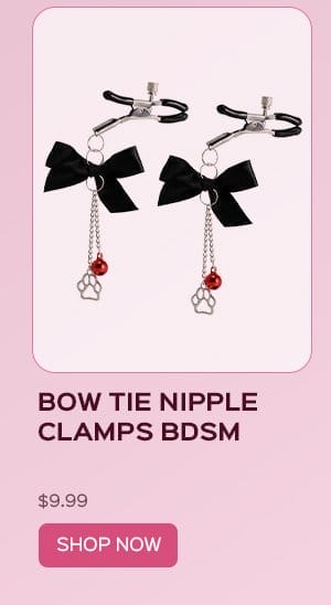 Bow Tie Nipple Clamps BDSM