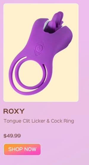 ROXY Tongue Clit Licker & Cock Ring