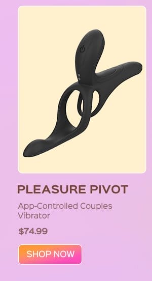 PLEASURE PIVOT App-Controlled Couples Vibrator