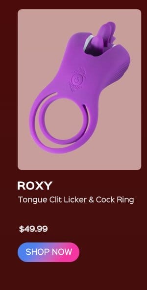 ROXY Tongue Clit Licker & Cock Ring