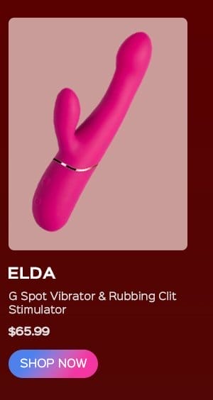 ELDA G Spot Vibrator & Rubbing Clit Stimulator