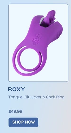 ROXY Tongue Clit Licker & Cock Ring