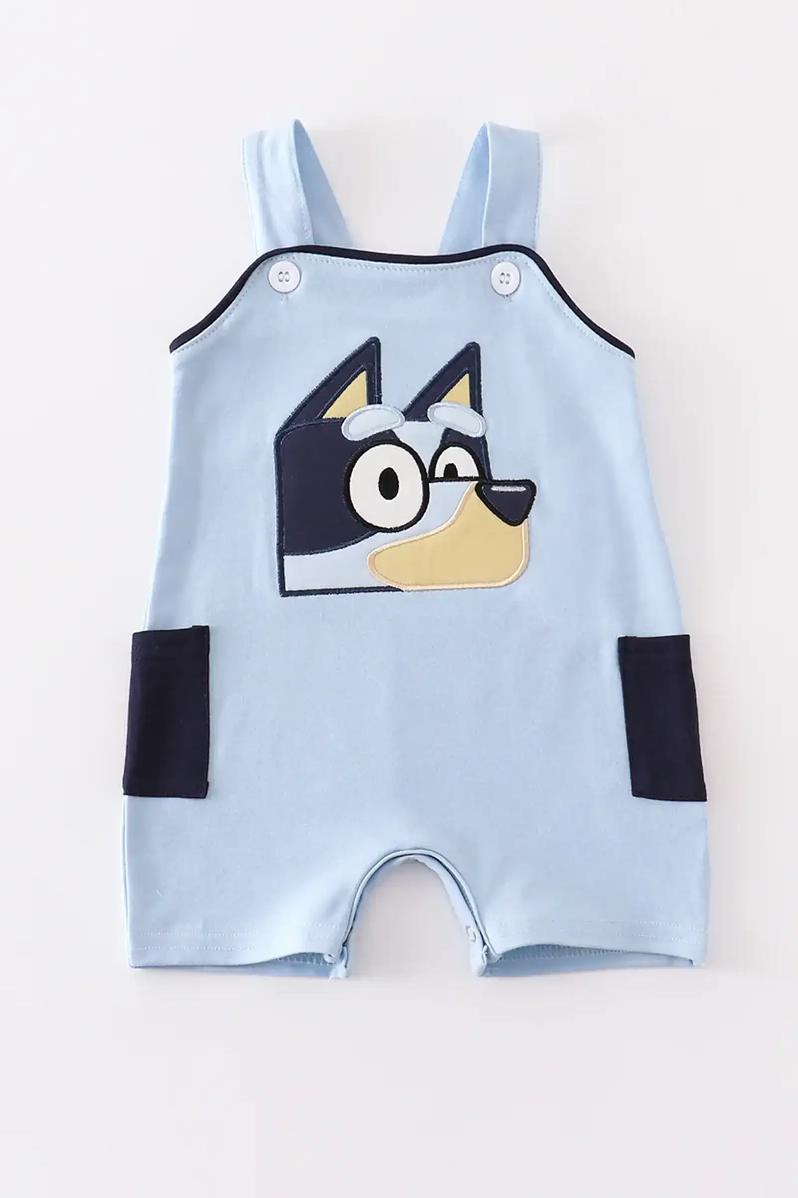 Image of Navy bluey applique boy jonjon