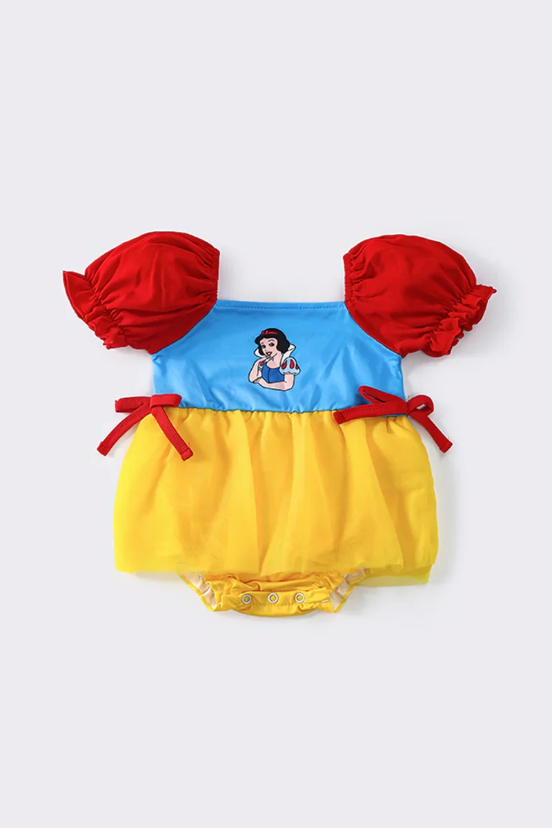 Image of Yellow princess tulle bubble