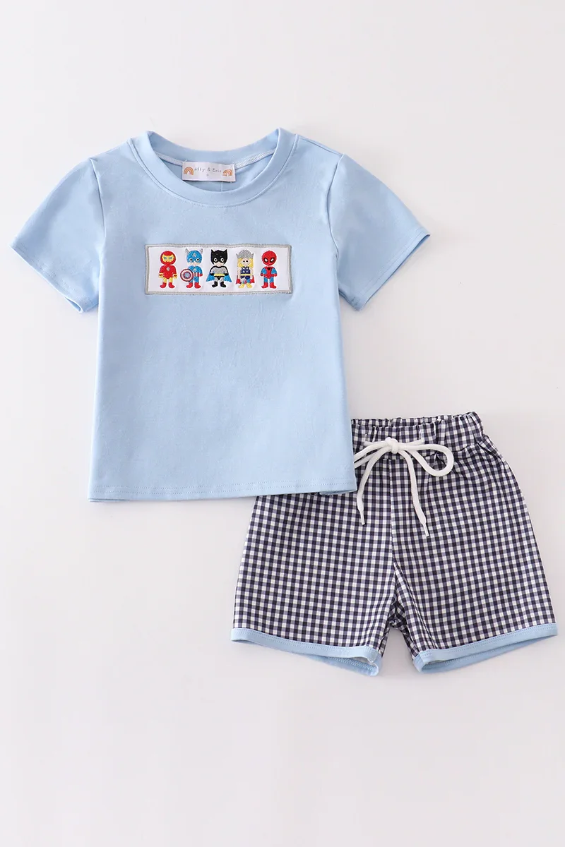 Image of Character embroidery boy set