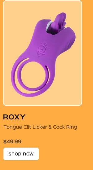 ROXY Tongue Clit Licker & Cock Ring