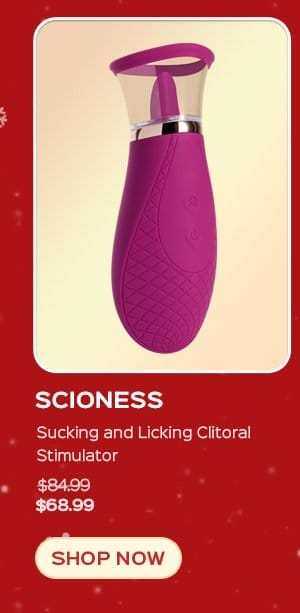 SCIONESS Sucking and Licking Clitoral Stimulator