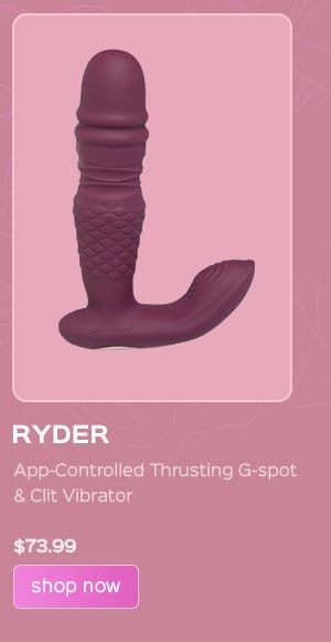 RYDER App-Controlled Thrusting G-spot & Clit Vibrator