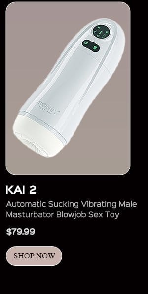 KAI 2 Automatic Sucking Vibrating Male Masturbator Blowjob Sex Toy