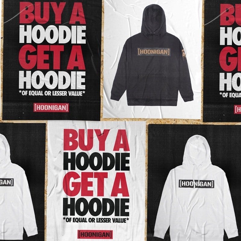 BUY A HOODIE, GET A HOODIE!