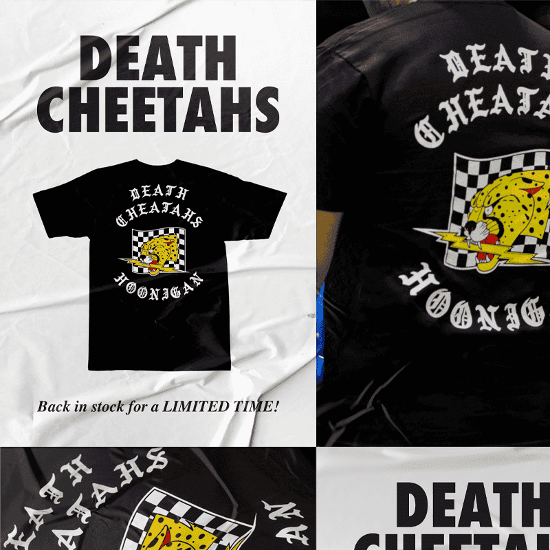 Death Cheetahs Tee