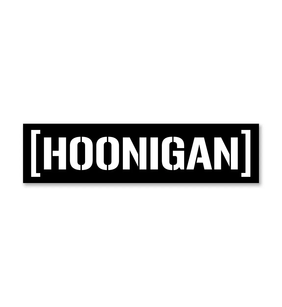 Image of Hoonigan CENSOR BAR Sticker (8