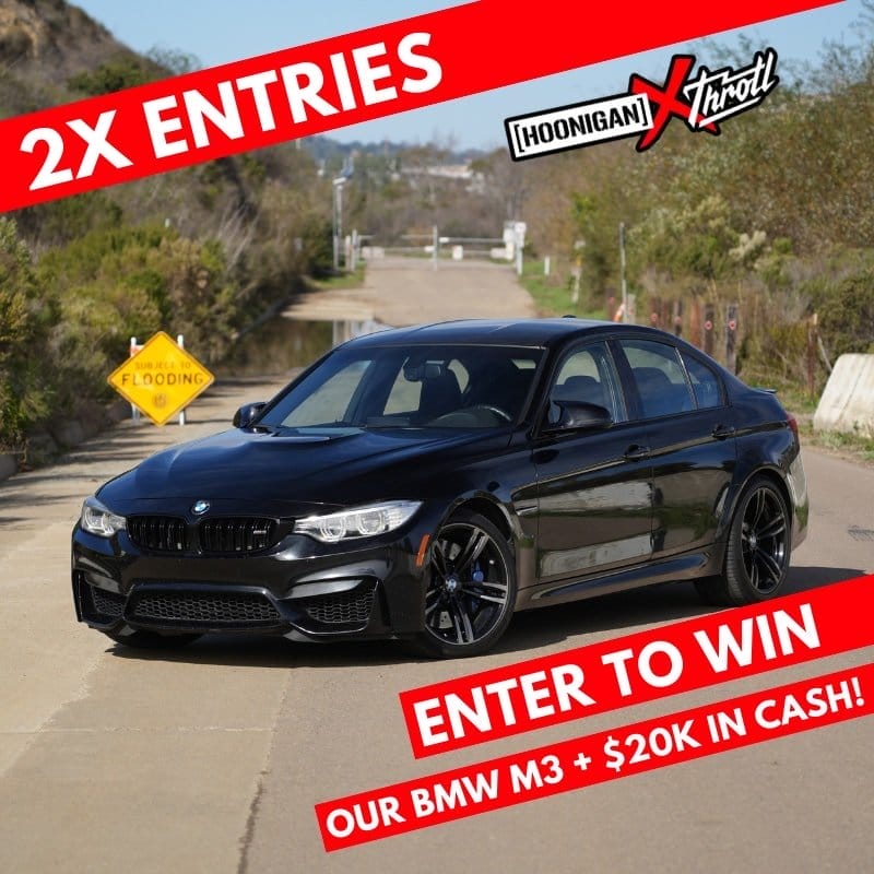 2X ENTRIES TO WIN OUR M3