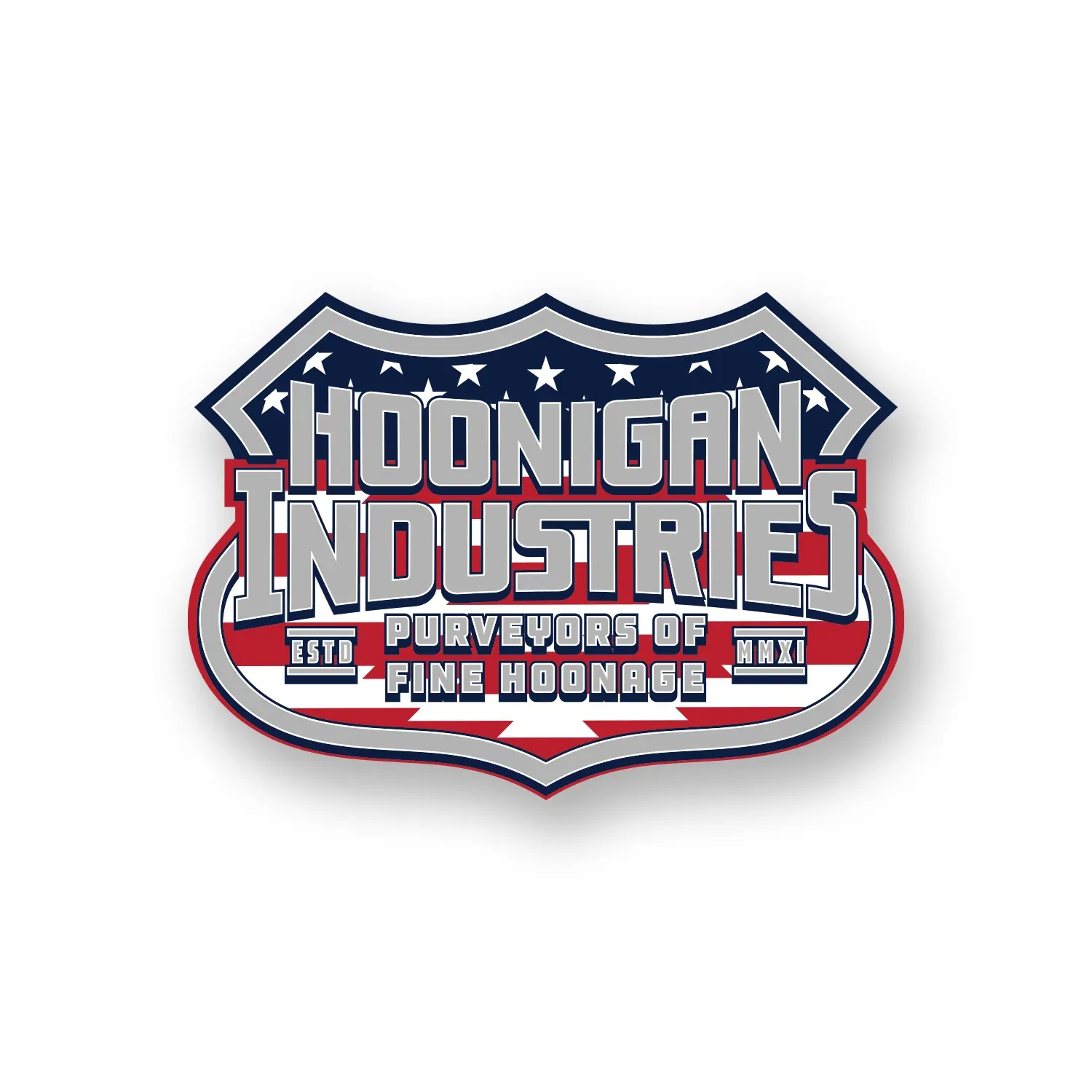 Image of Hoonigan INTERSTATE Sticker (4")