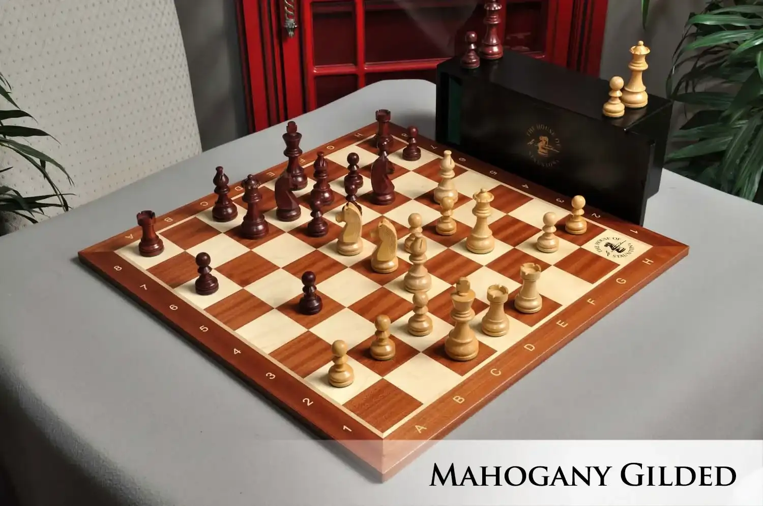 Image of The Championship Series Chess Set, Box, & Board Combination