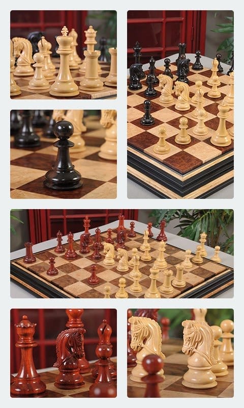 The Sultan Forever Series Luxury Chess Pieces