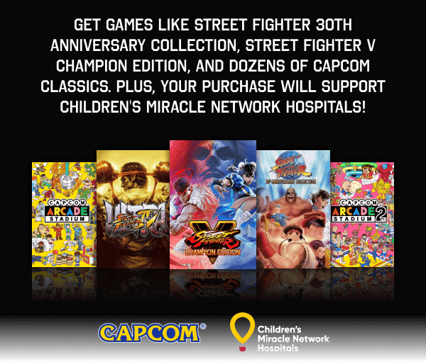 This unbelievable bundle from Capcom includes a huge Street Fighter collection