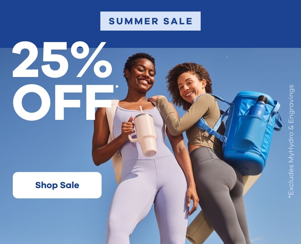 25% off Summer Sale