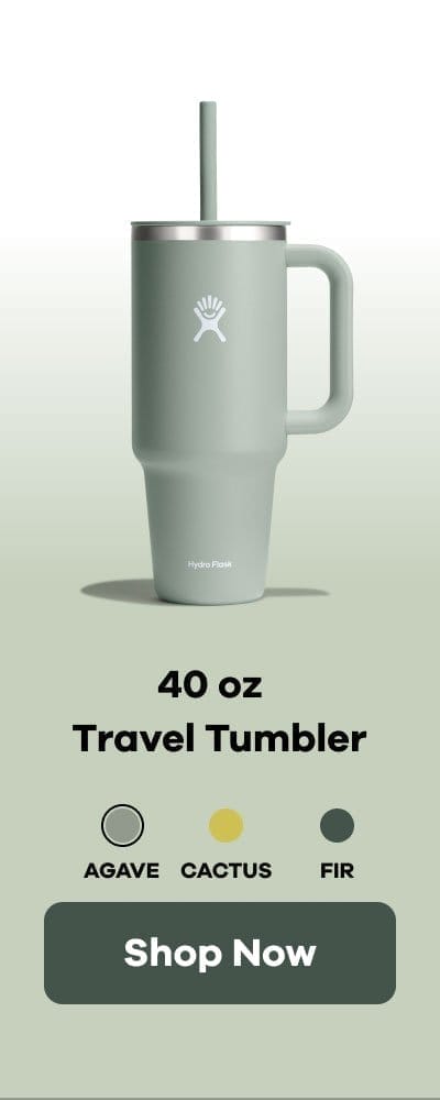 40 oz Travel Tumbler | Agave | Shop Now