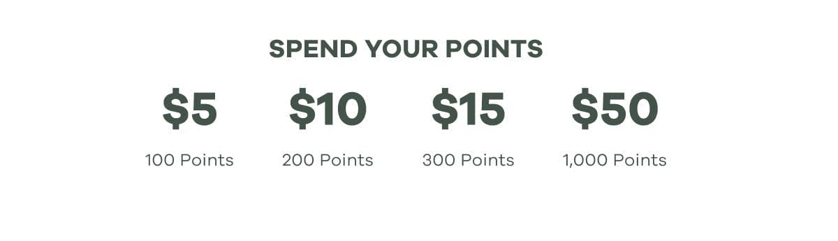 Spend Your Points