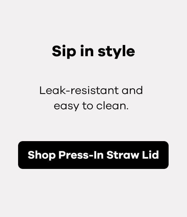 Shop Press-In Straw Lid