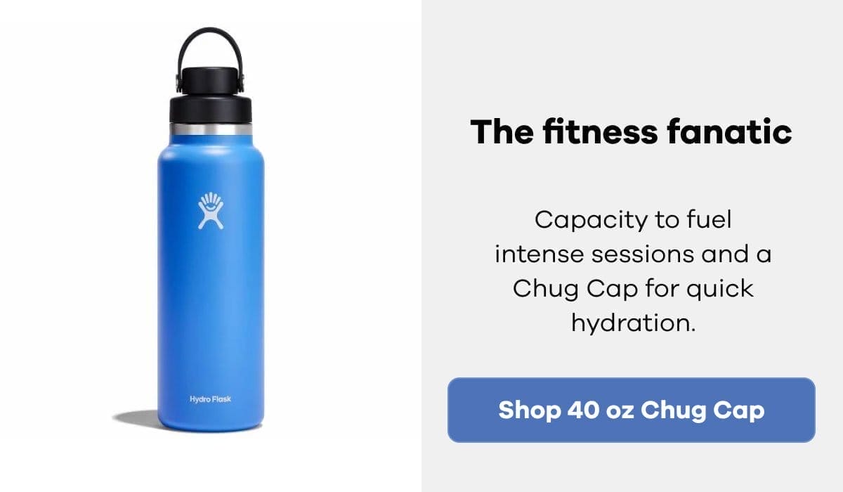 The fitness fanatic | Shop 40 oz Chug Cap