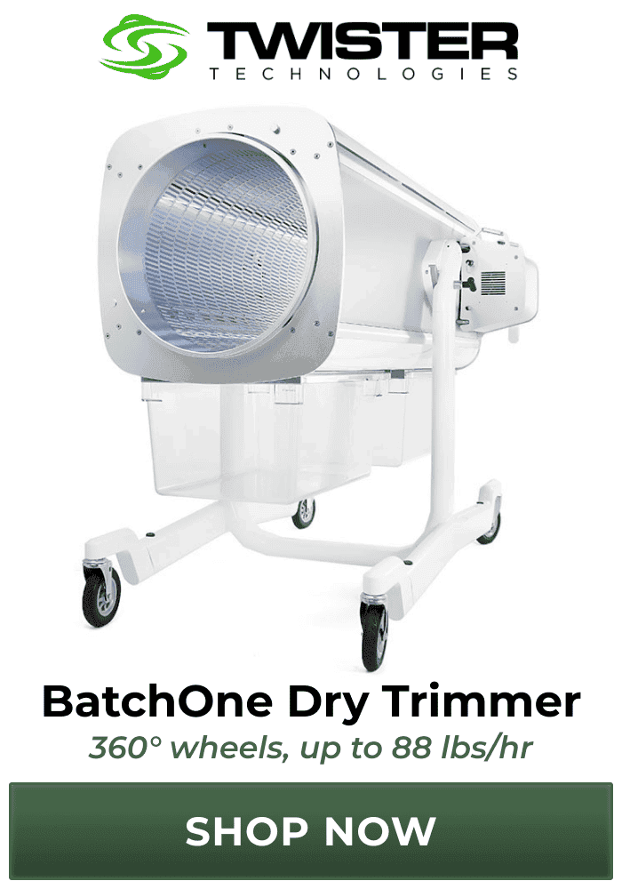 Twister BatchOne Dry Trimming Machine Shop Now