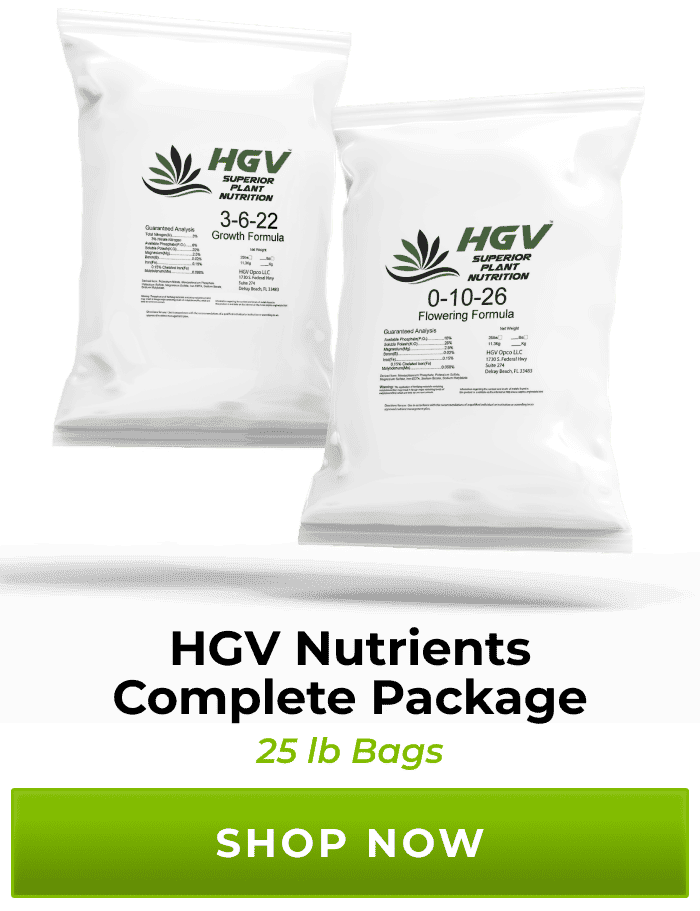 HGV Nutrients Complete Package, 25 lb bags | Shop Now