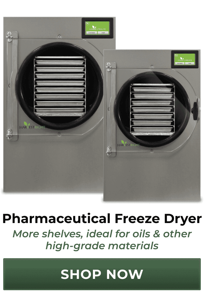 Pharmaceutical Freeze Dryer - More shelves, ideal for oils & other high-grade materials | Shop Now