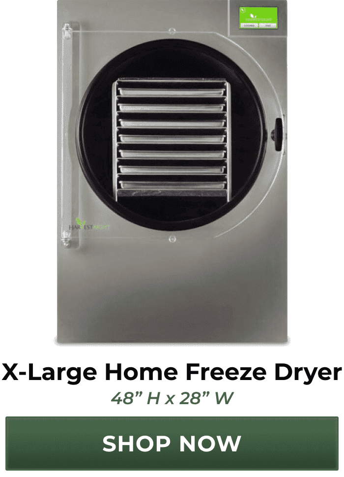 X-Large Home Freeze Dryer 48” H x 28” W | Shop Now