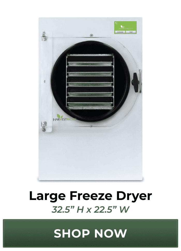 Large Freeze Dryer 32.5” H x 22.5” W | Shop Now