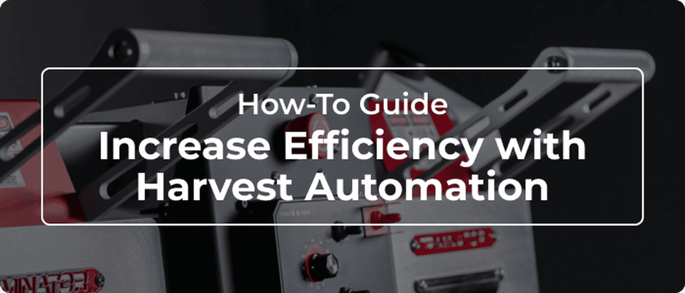 Blog: Harvest Automation: Increase Efficiency With Trimmers, Buckers, and Conveyors