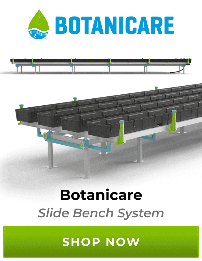 Botanicare Slide Bench System | Shop Now