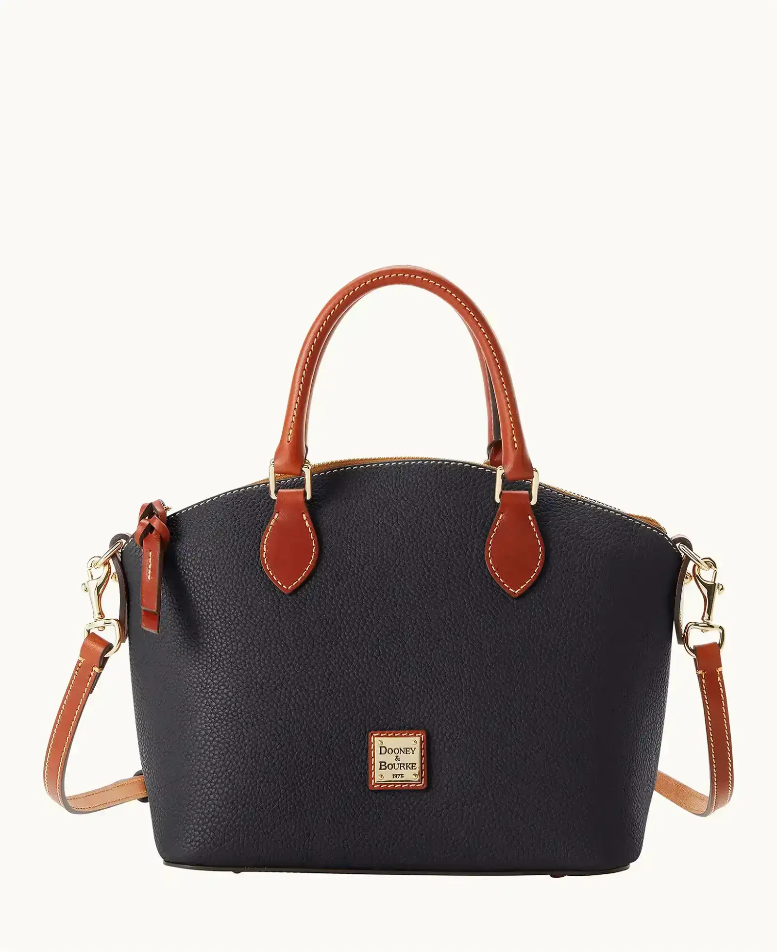 Pebble Grain Geena Satchel