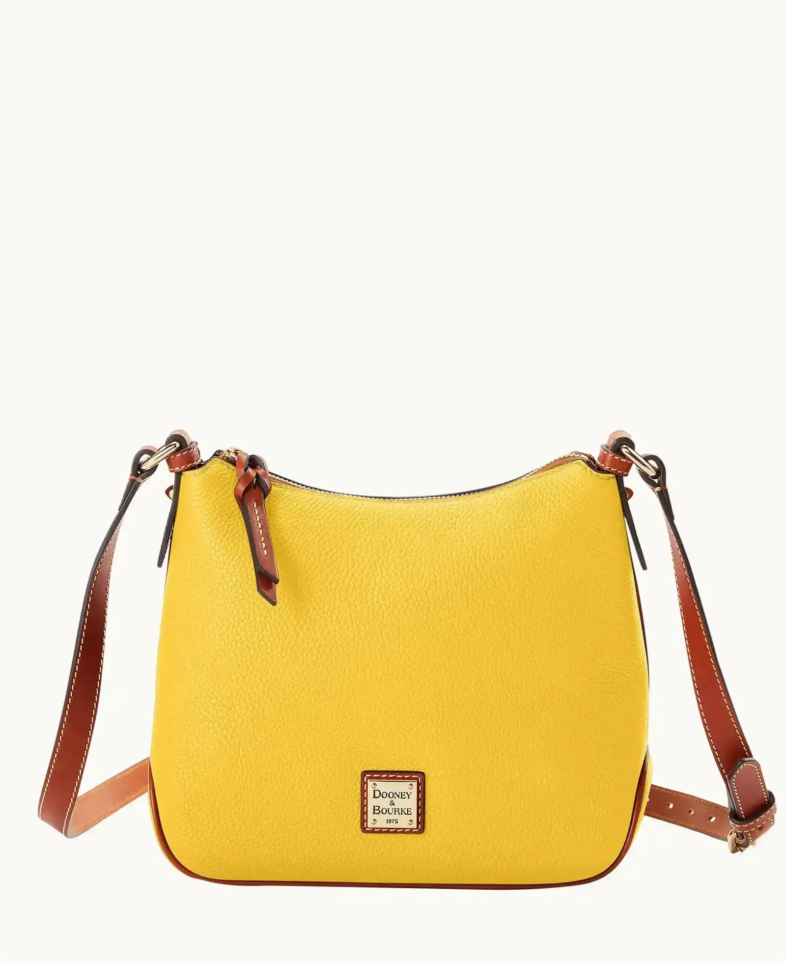 Pebble Grain Crossbody Hobo