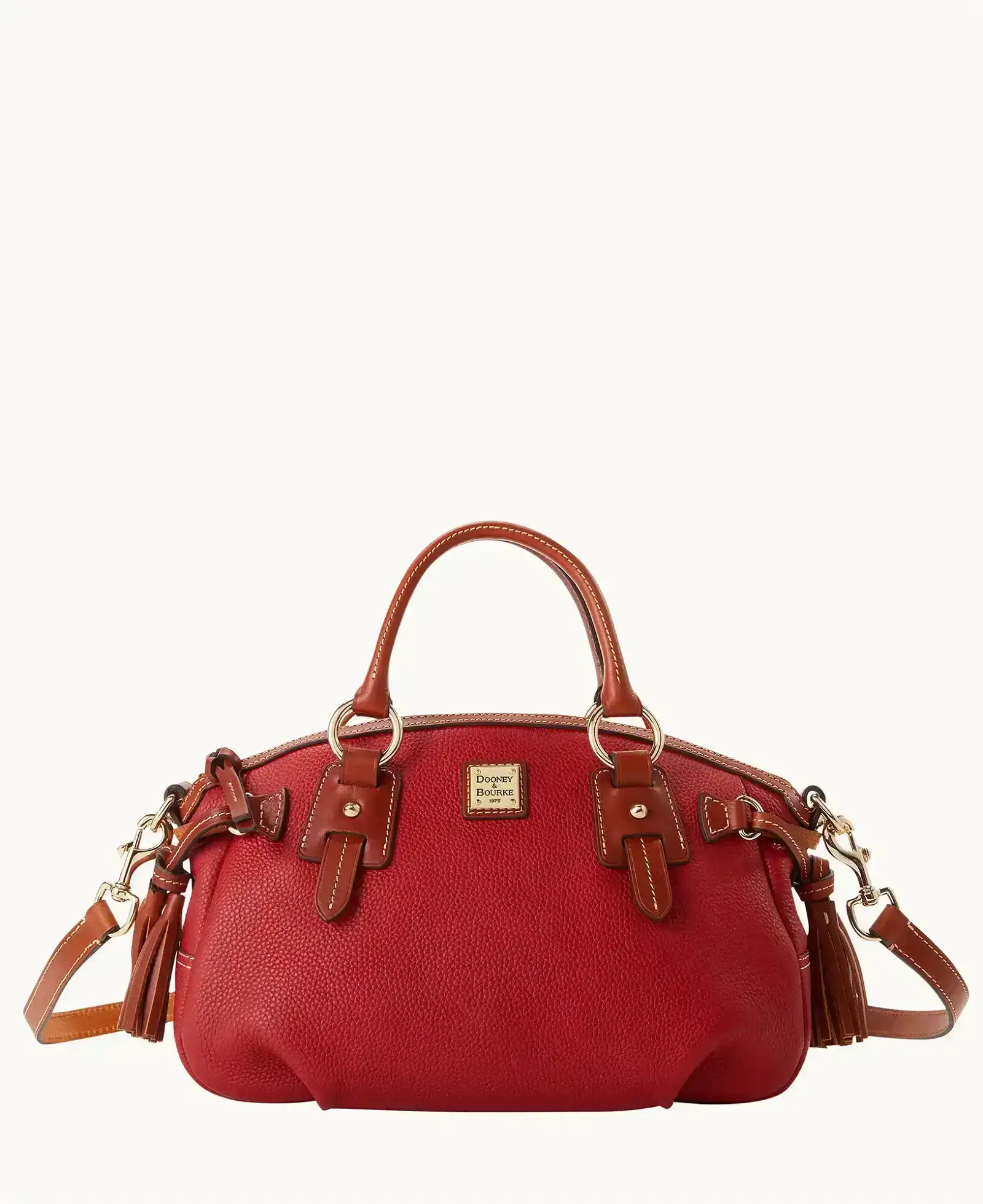 Pebble Grain Medium Mail Satchel