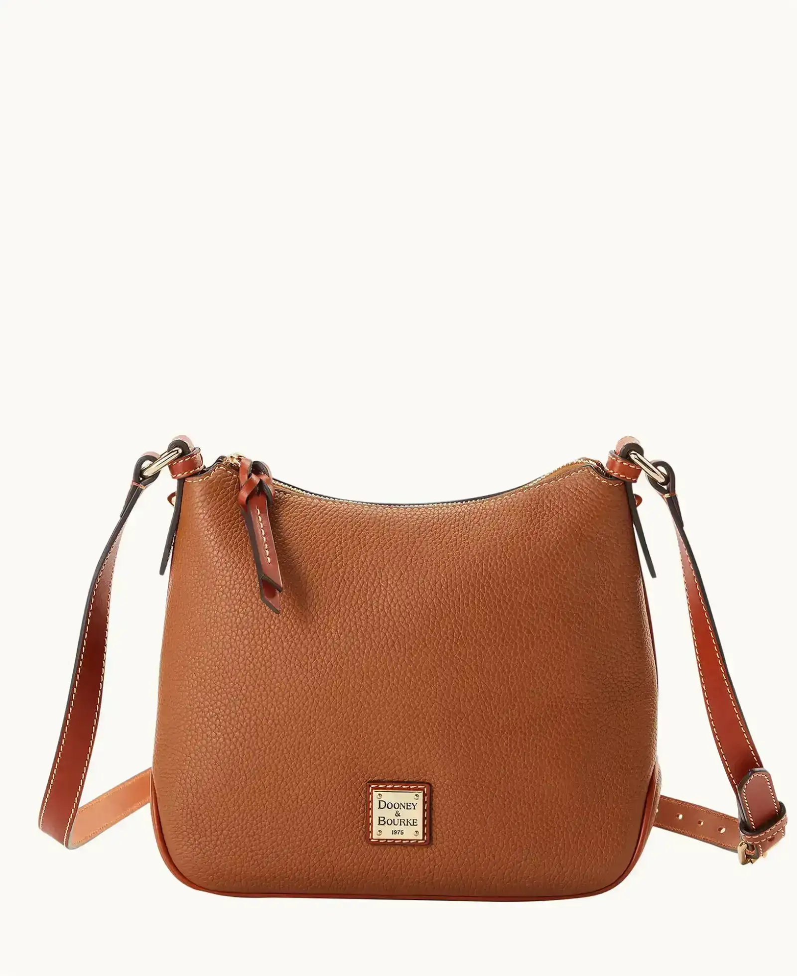 Pebble Grain Crossbody Hobo