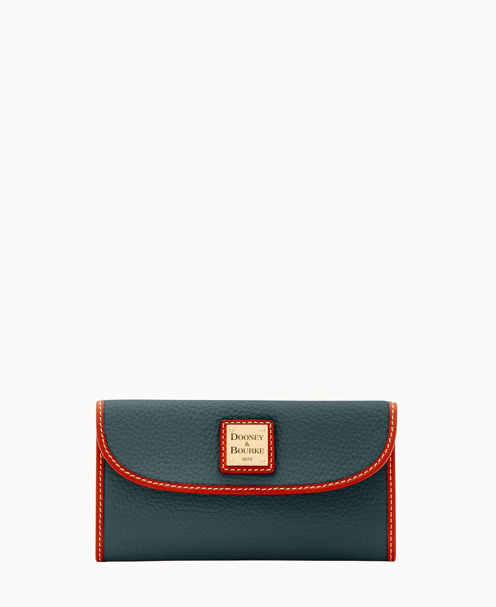 Pebble Grain Continental Clutch