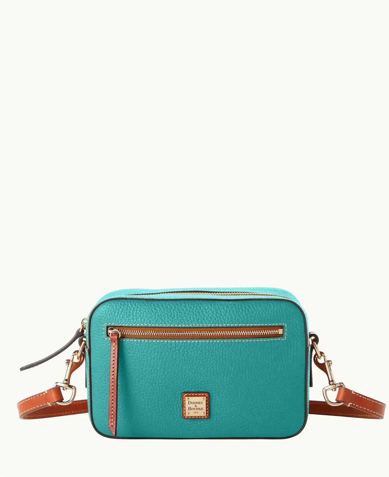 Pebble Grain Camera Zip Crossbody