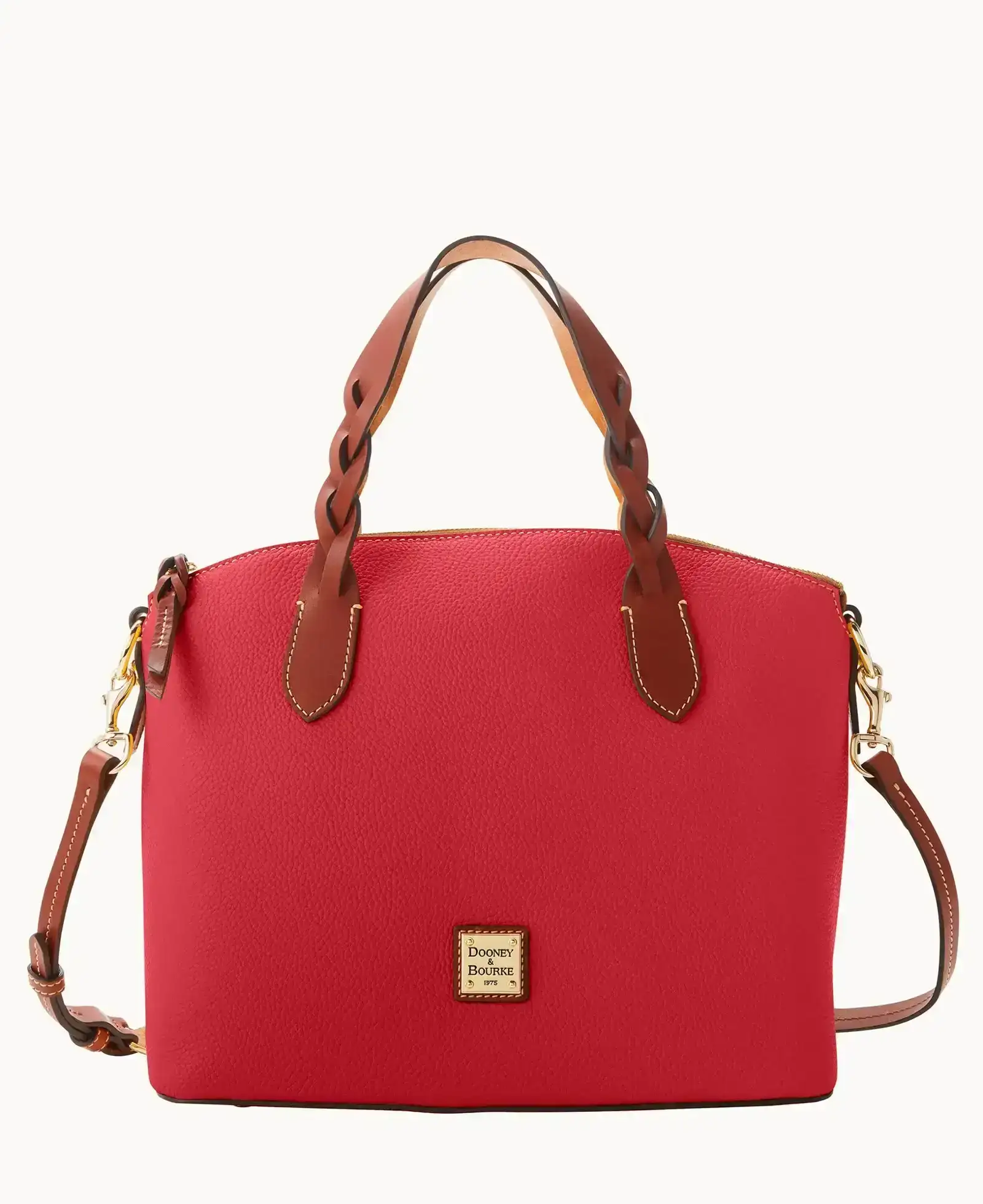 Pebble Grain Celeste Satchel