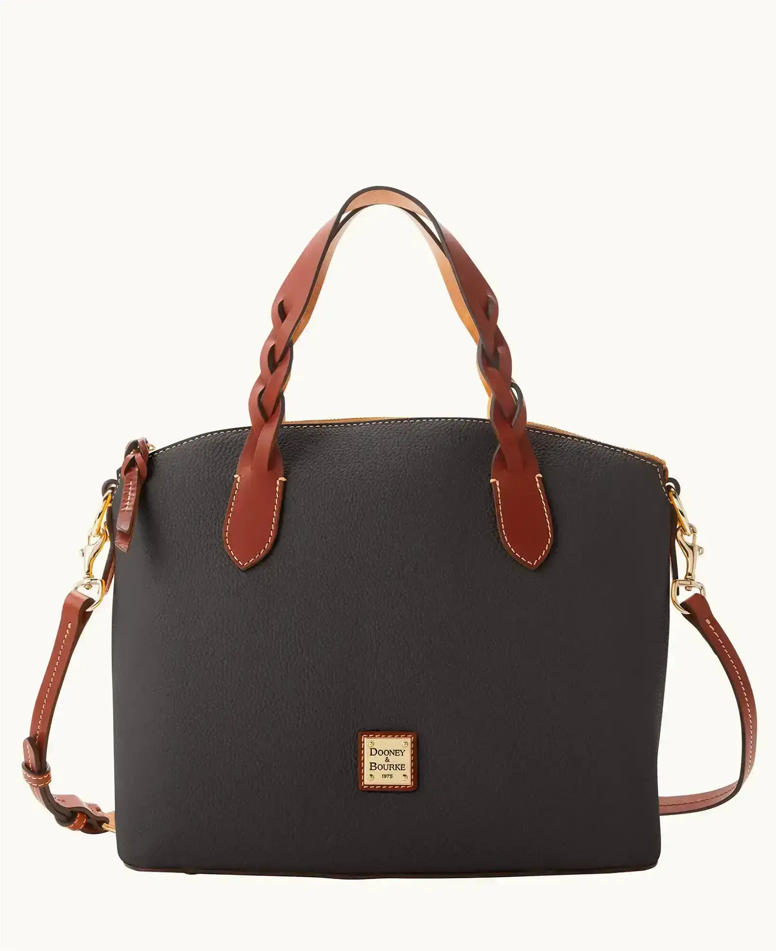 Pebble Grain Celeste Satchel