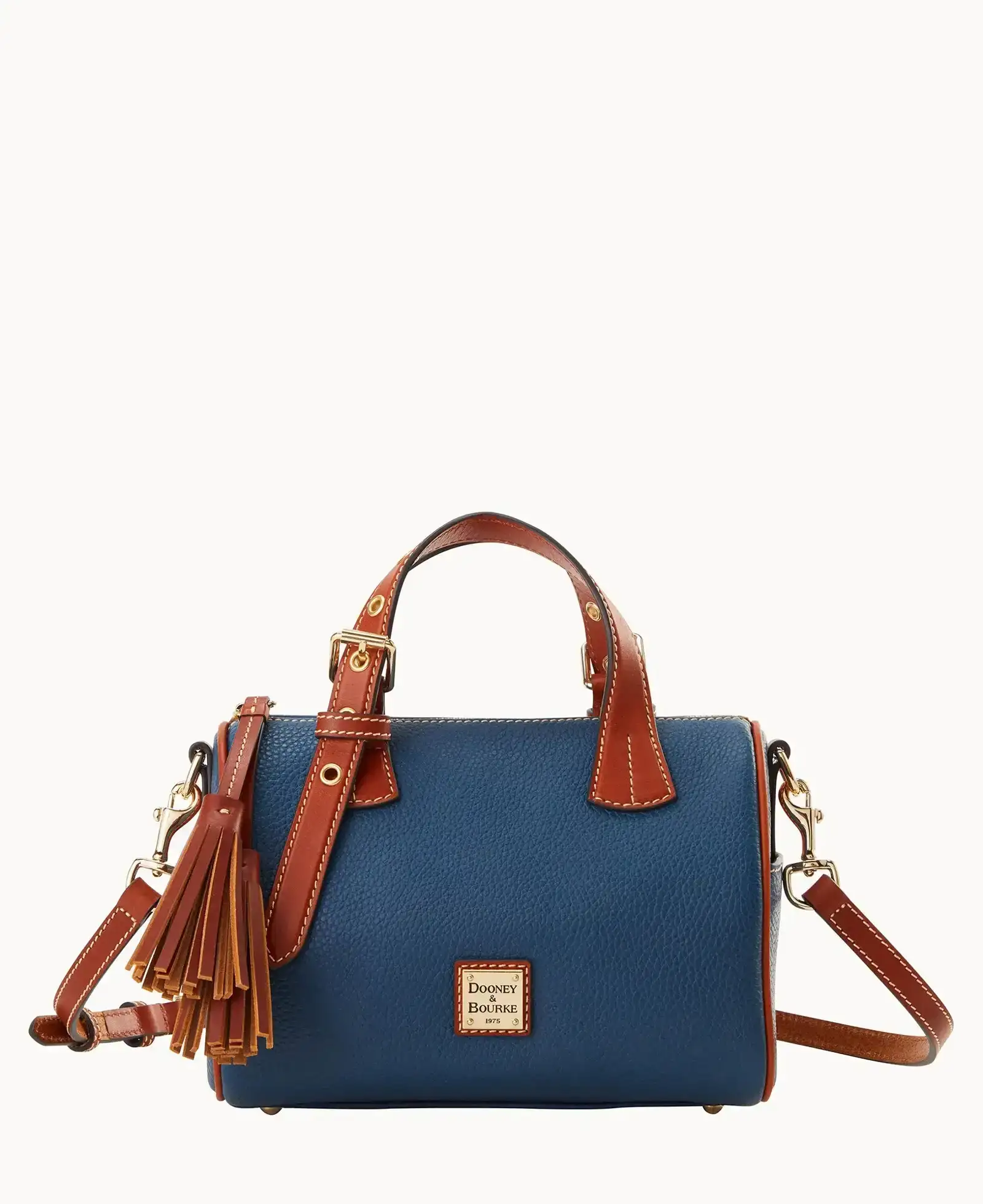 Pebble Grain Small Kendra Satchel