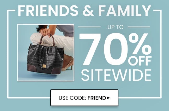 The Friends & Family Sale