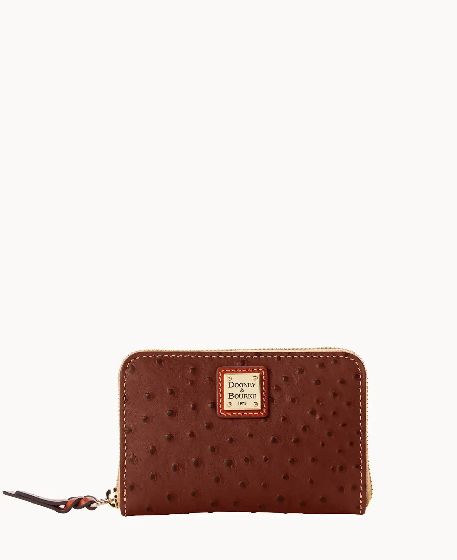 Ostrich Medium Zip Around Wallet