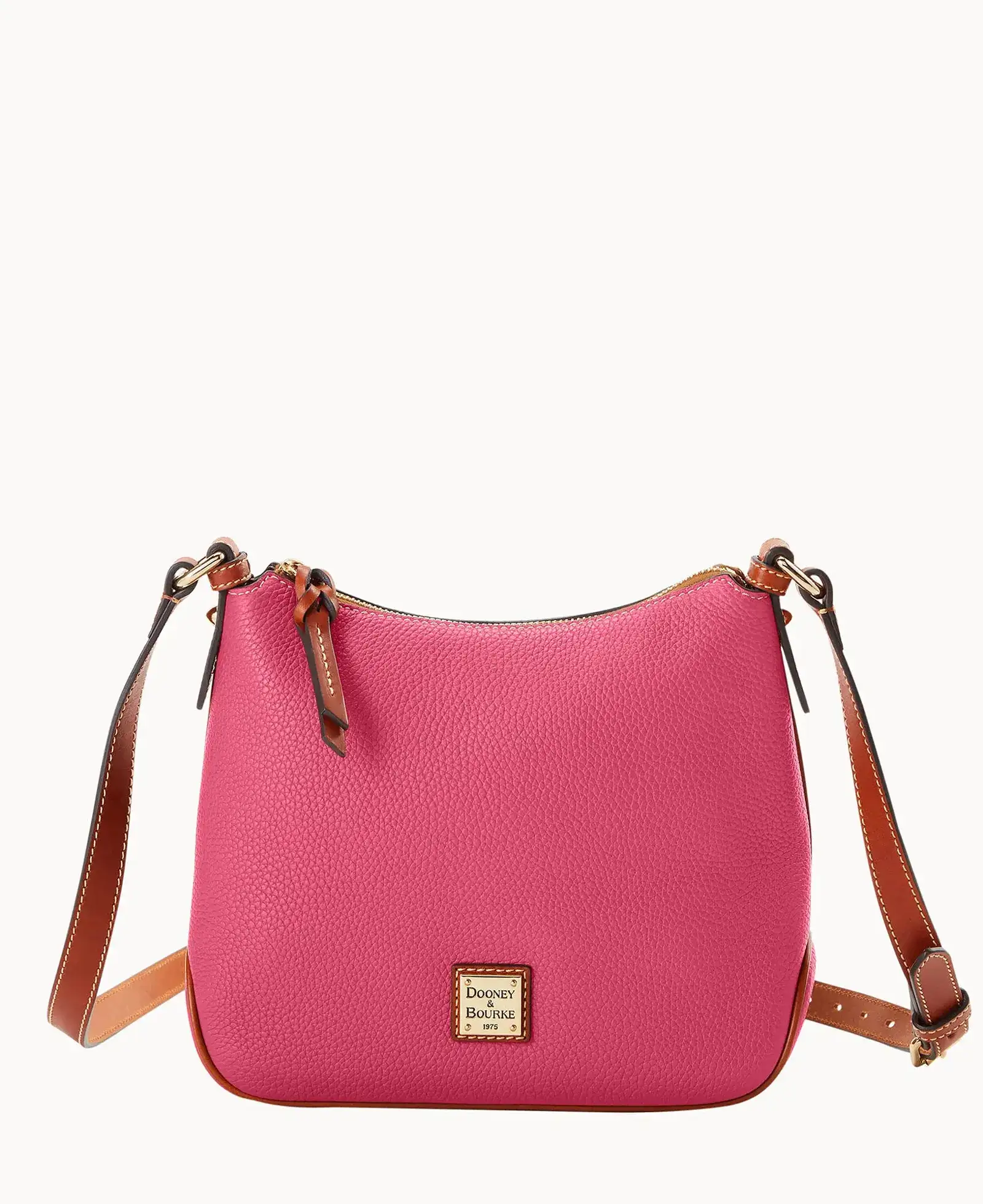 Pebble Grain Crossbody Hobo